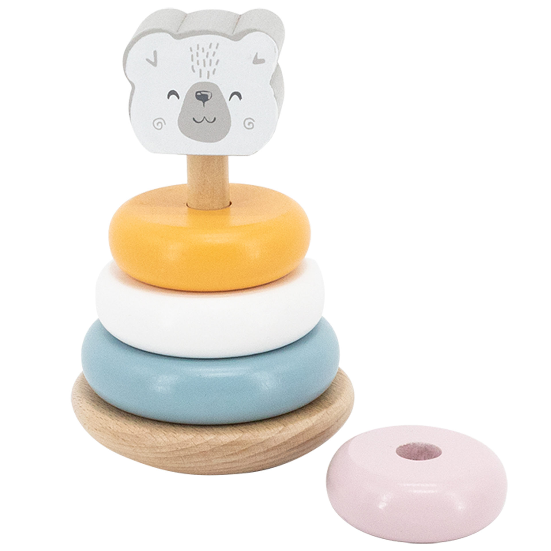 Wooden Polar Bear Stacker: PolarB- Viga