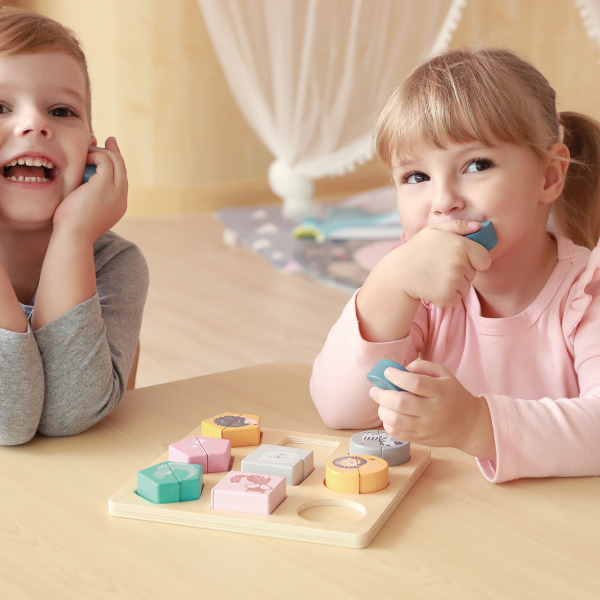 Wild Animals Shape Block Puzzle- PolarB- Viga