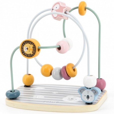 Wooden Wire Beads Toy: Viga