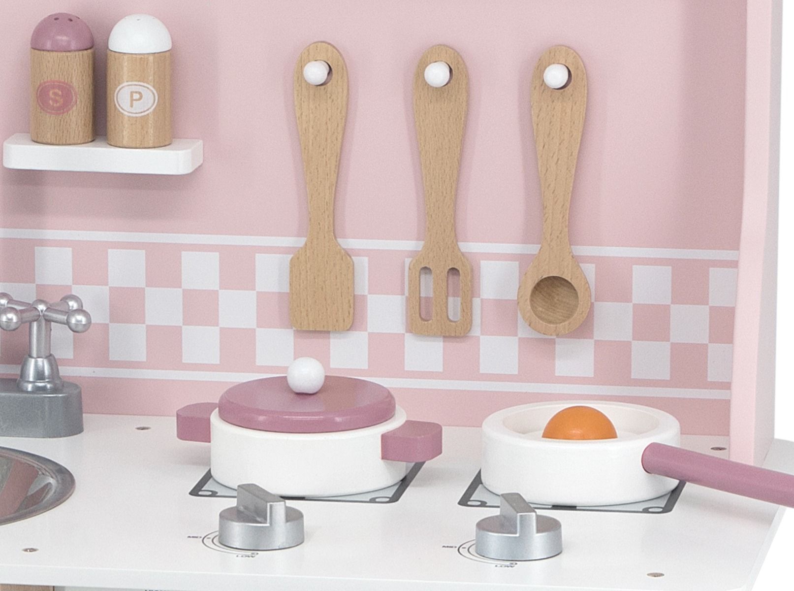 Pink Kitchen with Accessories