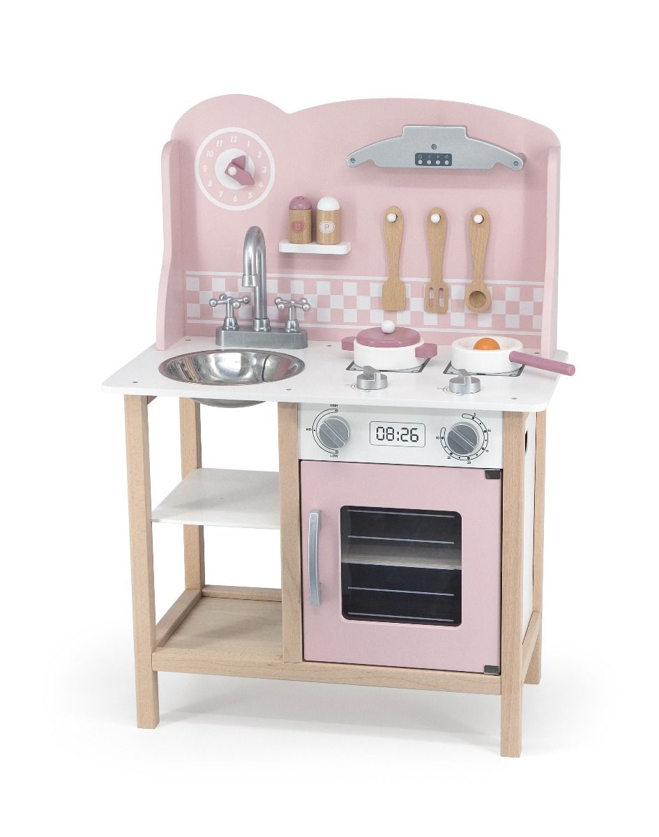 Pink Kitchen with Accessories