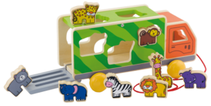 Pull Along Animal Truck- Viga