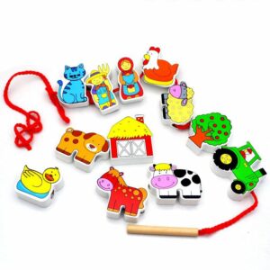 Lacing Blocks – Farm- Viga