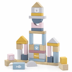 Wooden Blocks 60pc- PolarB- Viga