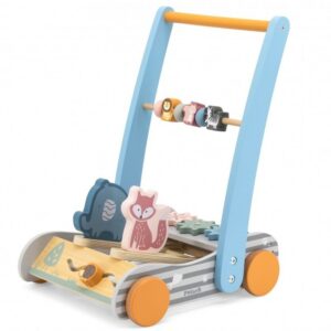Wooden Animal friends baby walker- PolarB- Viga