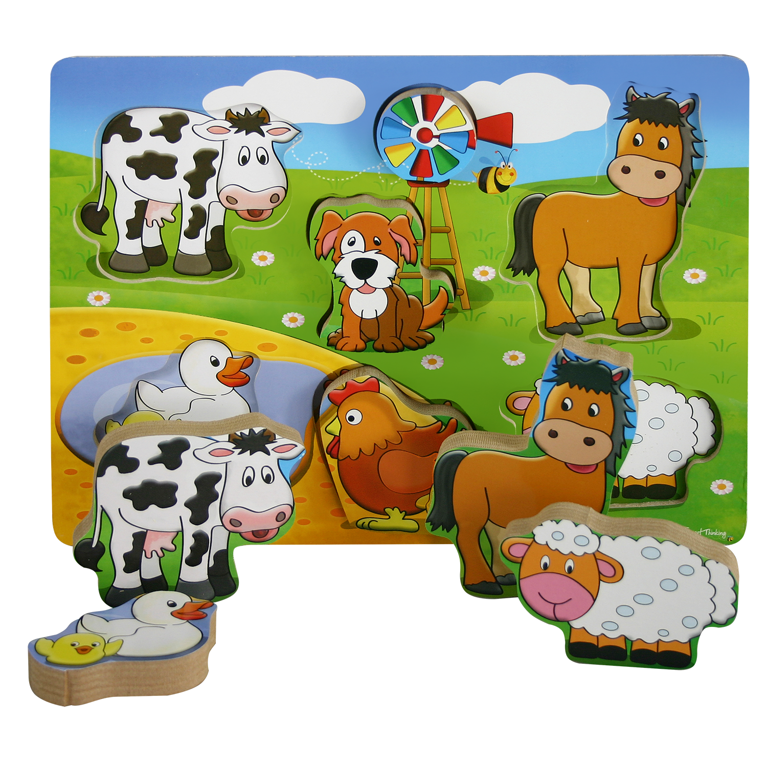 Farm Chunky Puzzle 7pc