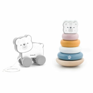 Pull Along and Stacking Polar Bear Set