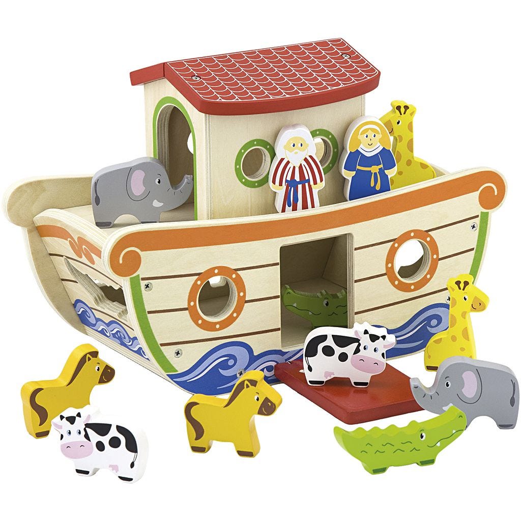 VIGA Noah's Ark Shape Sorter