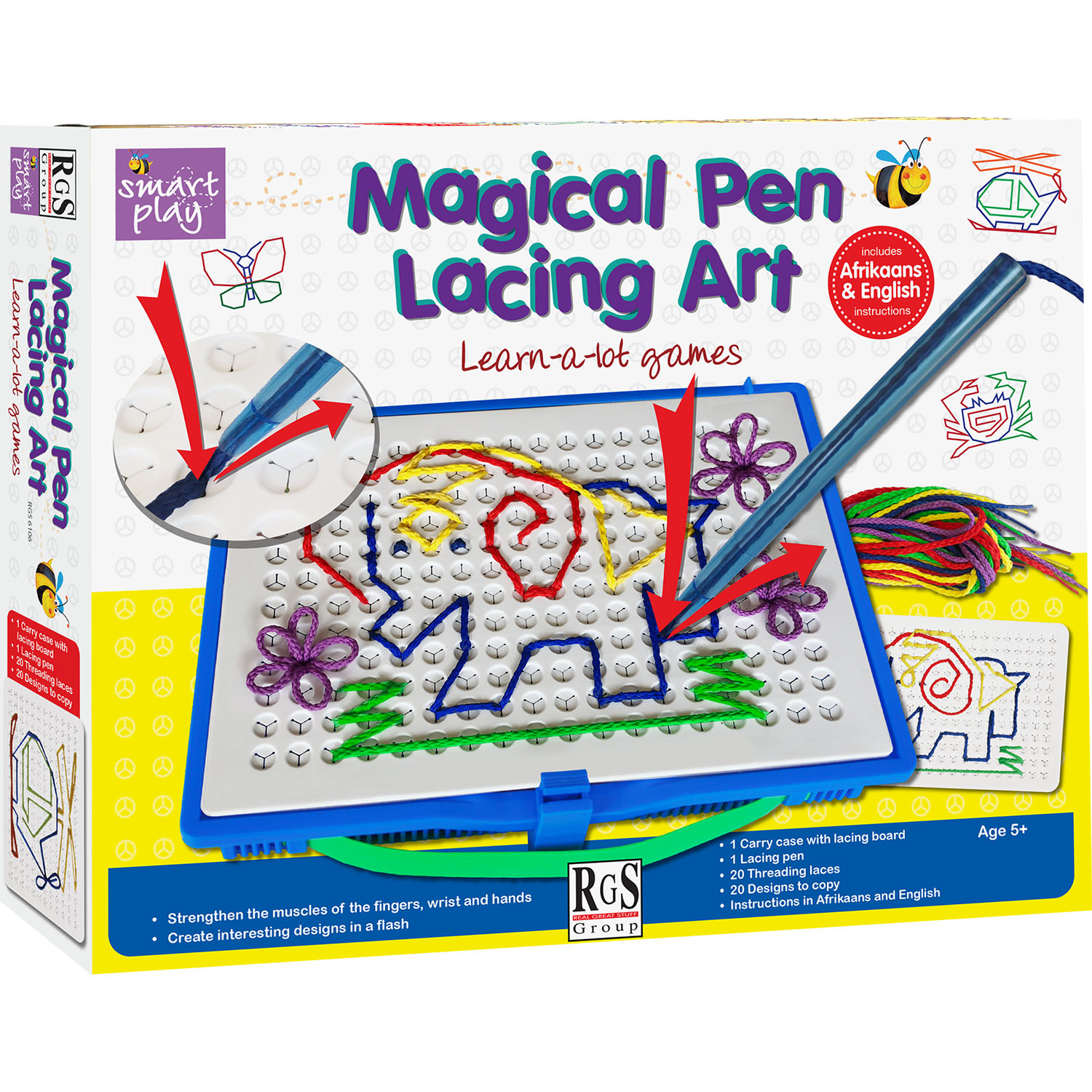 Pull a Thread – Magical Pen Lacing Art