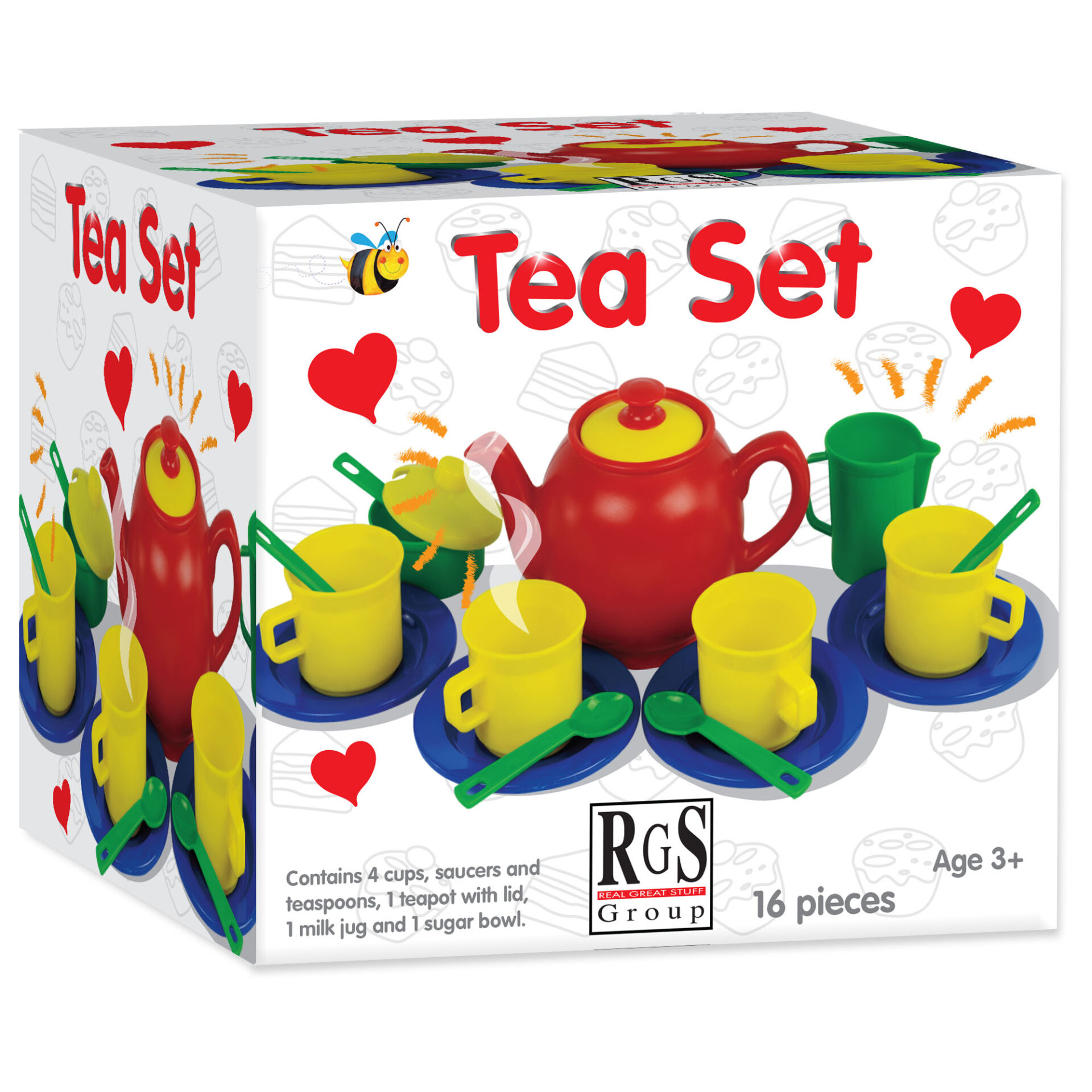 Tea Set- 18pcs - Image 2