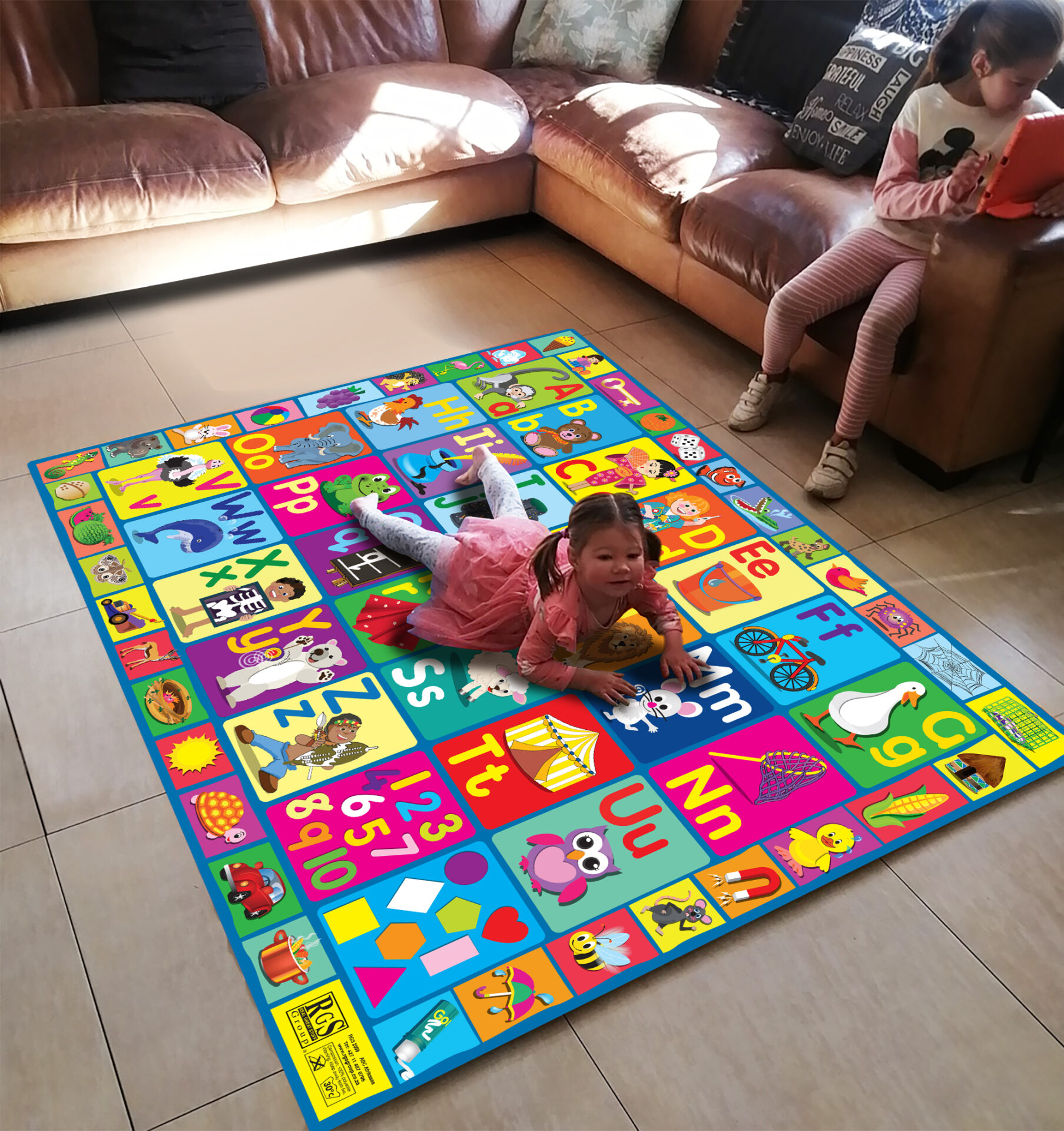 Speelmat – ABC Aktiwiteits 1,5 x 2m