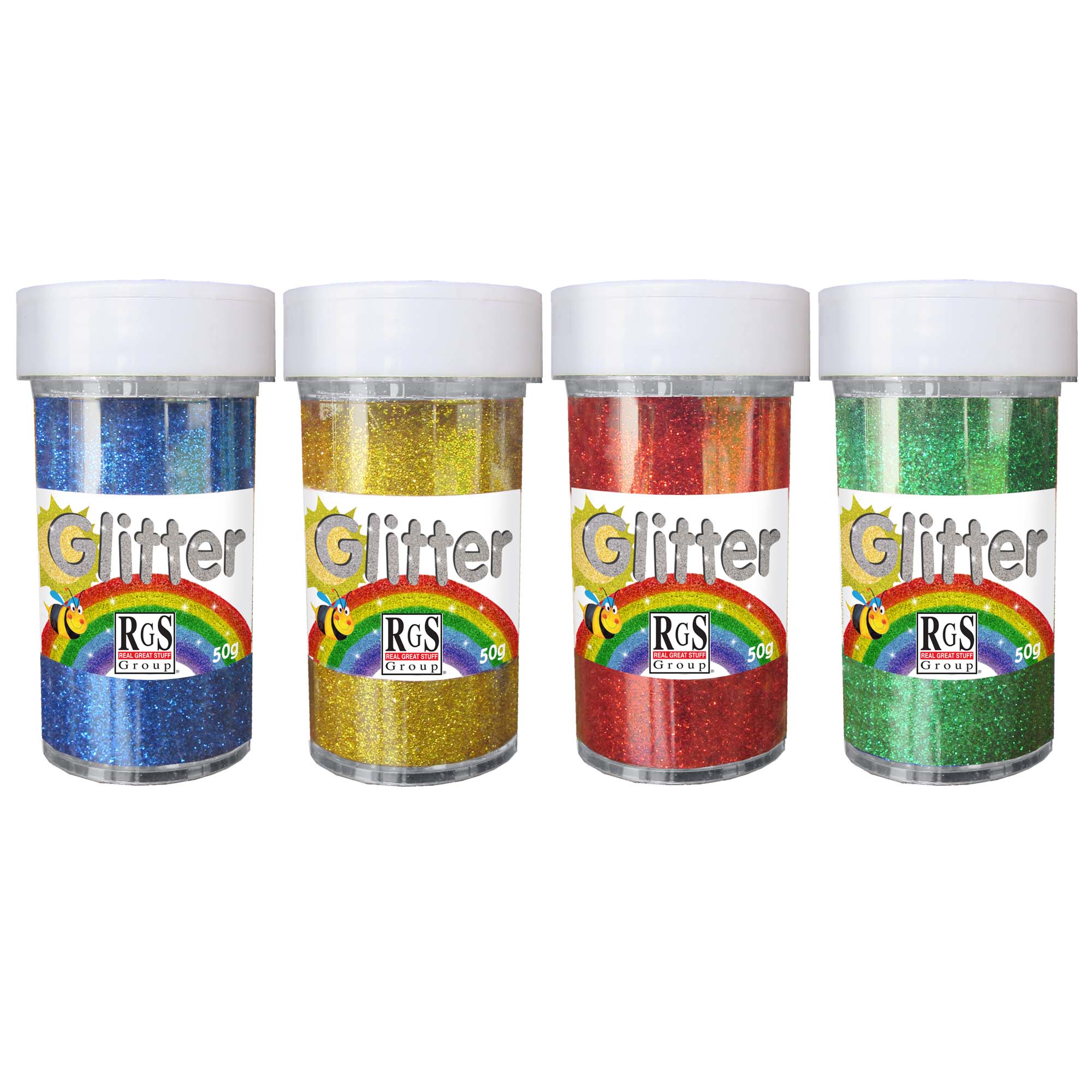 Glitter 4 colours (4x50g) - Image 2