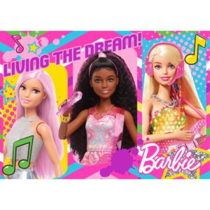 Jigsaw Puzzle - Barbie Living the Dream – 24pc