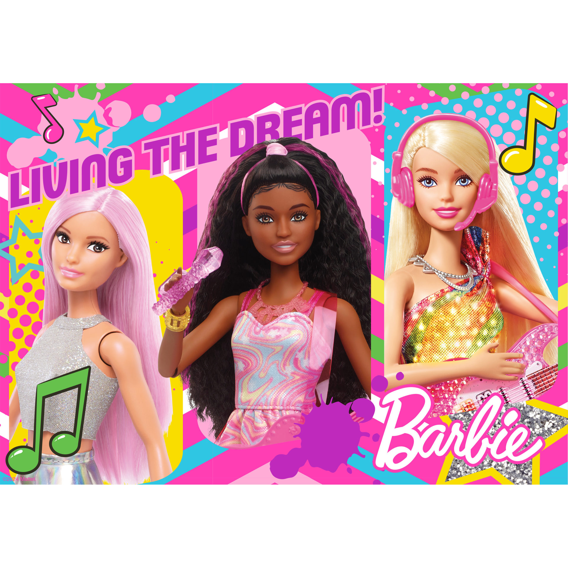 Jigsaw Puzzle - Barbie Living the Dream – 24pc