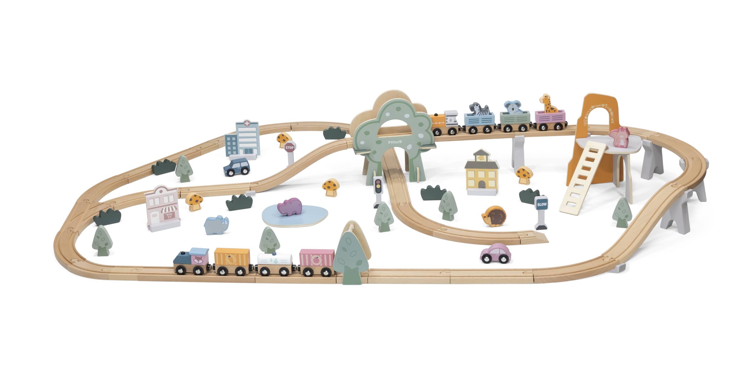 Train Set 90 pcs- PolarB
