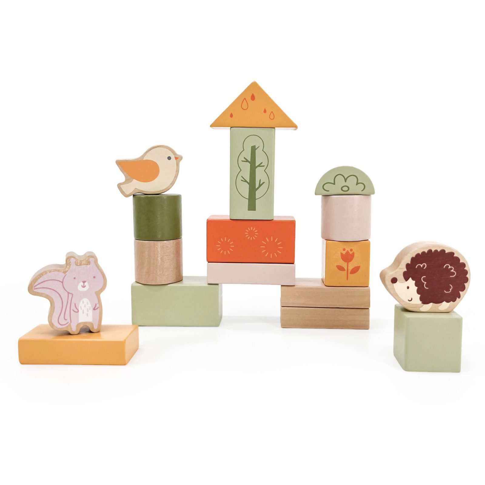 Wooden Blocks Green- PolarB - Image 3