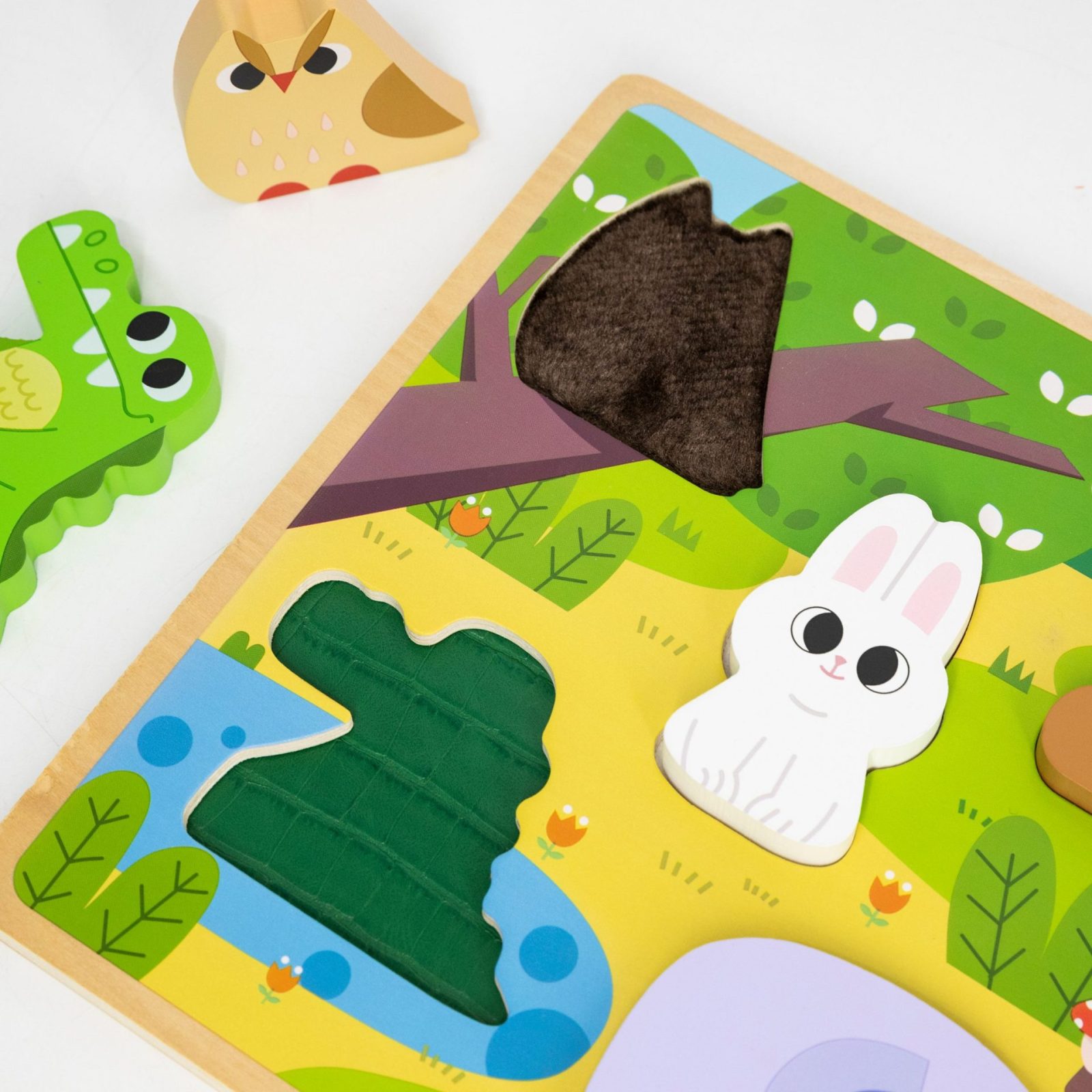 Tactile Puzzle - Forest- Viga - Image 2