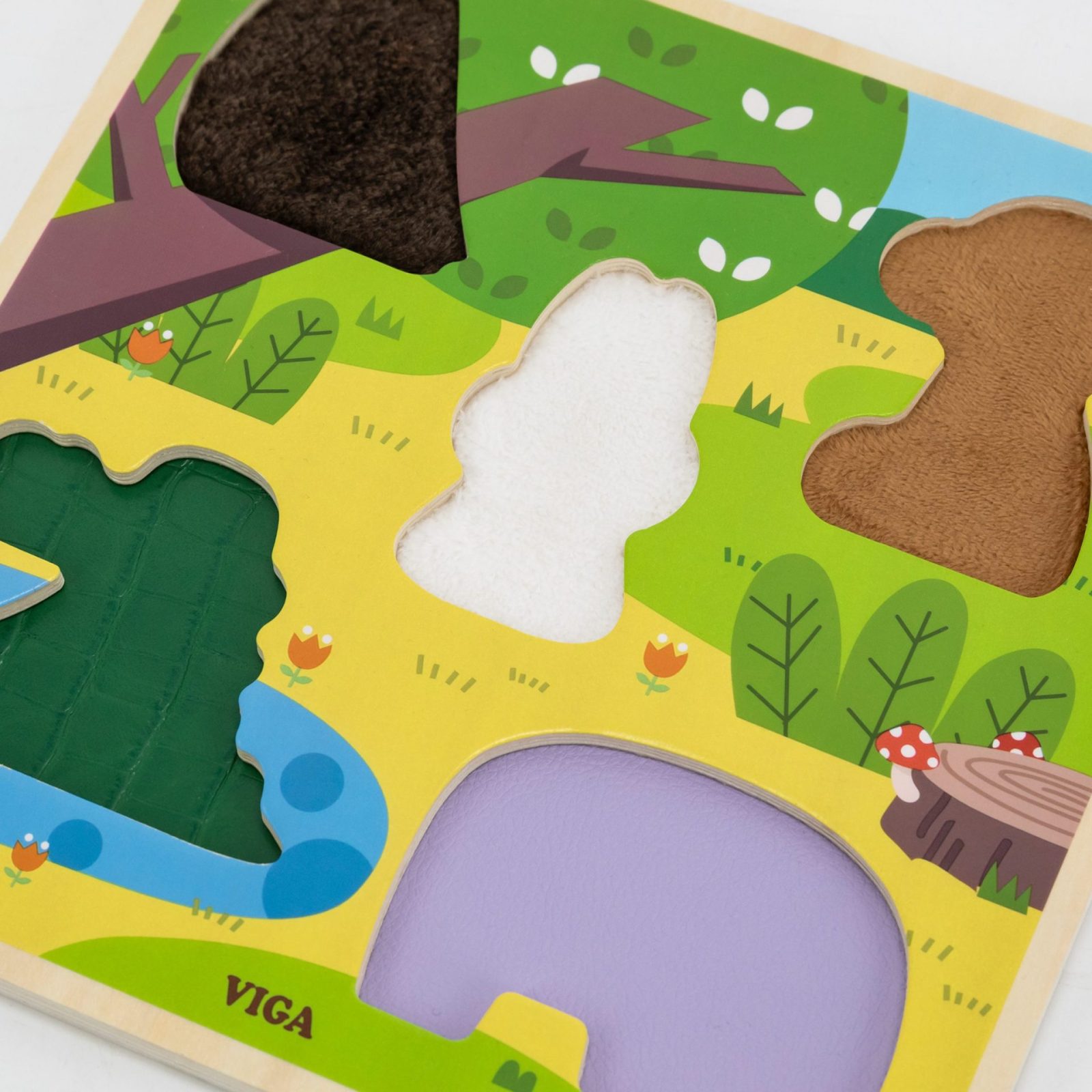 Tactile Puzzle - Forest- Viga - Image 3