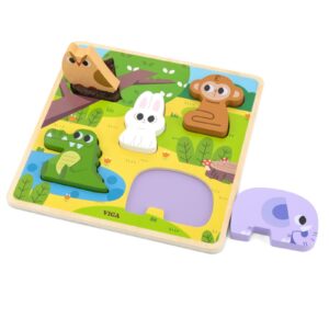 Tactile Puzzle - Forest- Viga