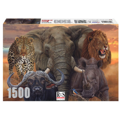 Jigsaw Puzzle- Kings of Africa - 1500pc - Image 2