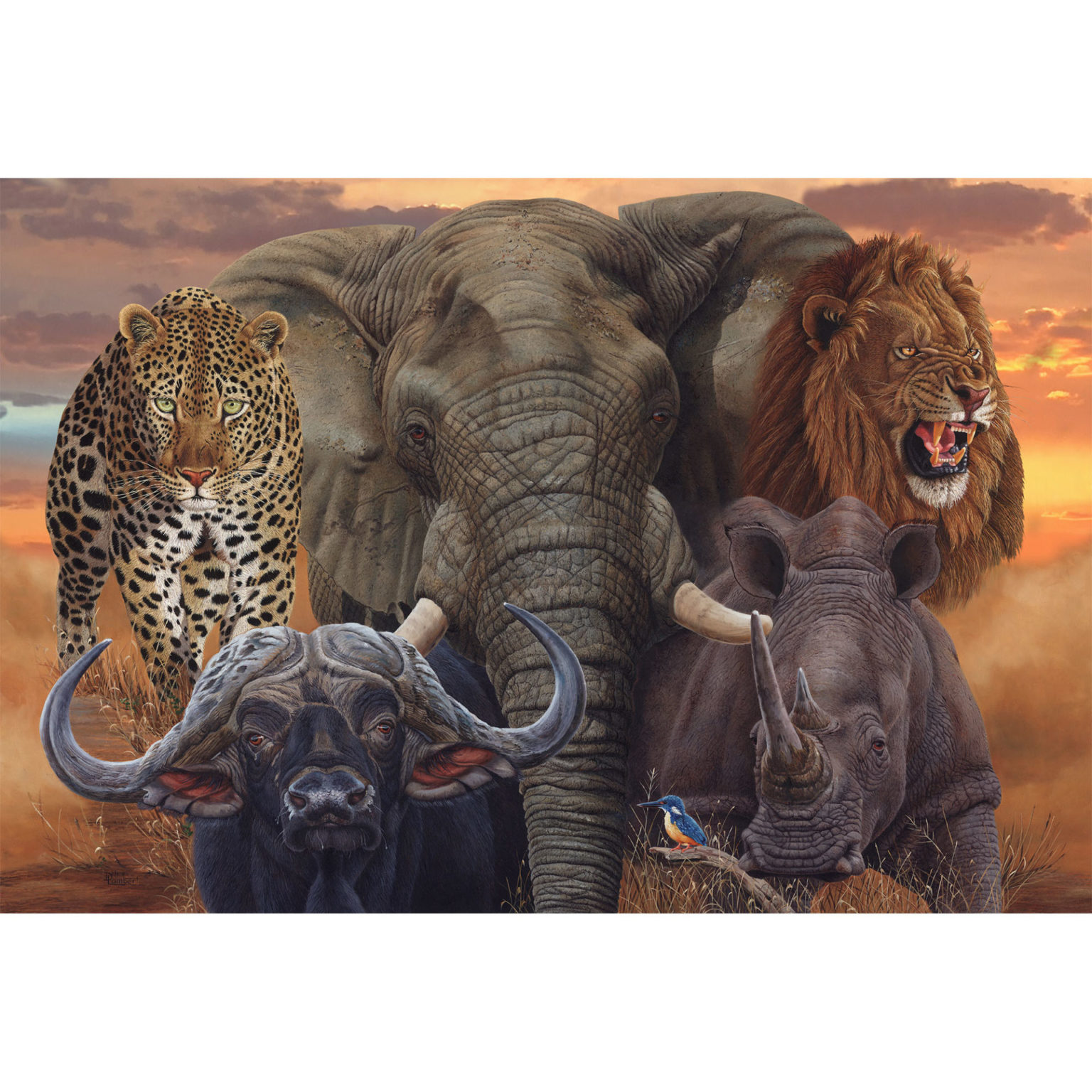 Jigsaw Puzzle- Kings of Africa - 1500pc
