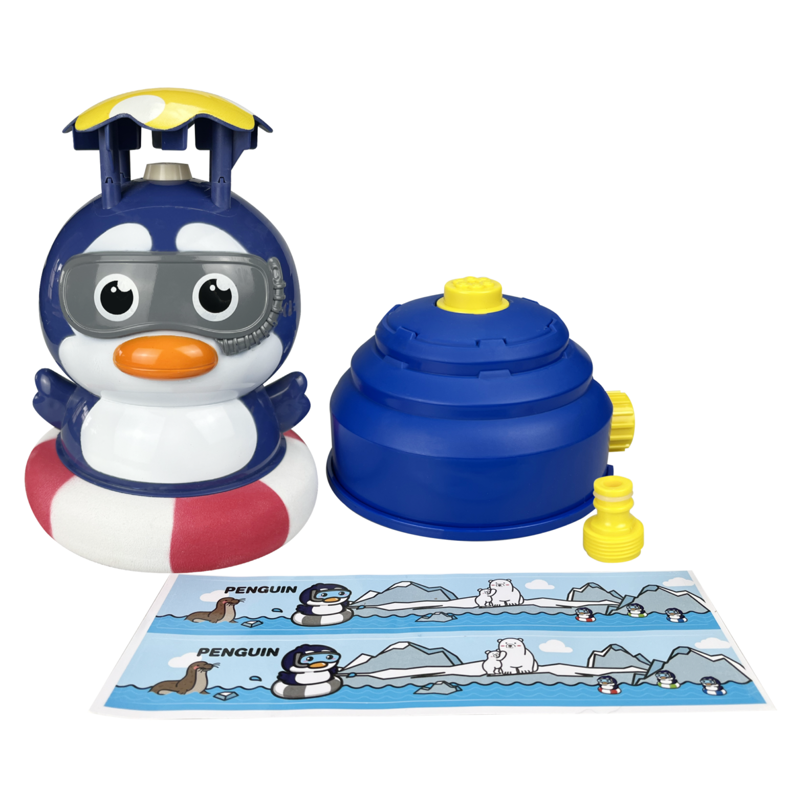 Fountain Penguin Water Toy