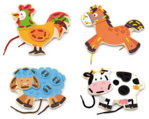 Lacing Farm Animals – Viga