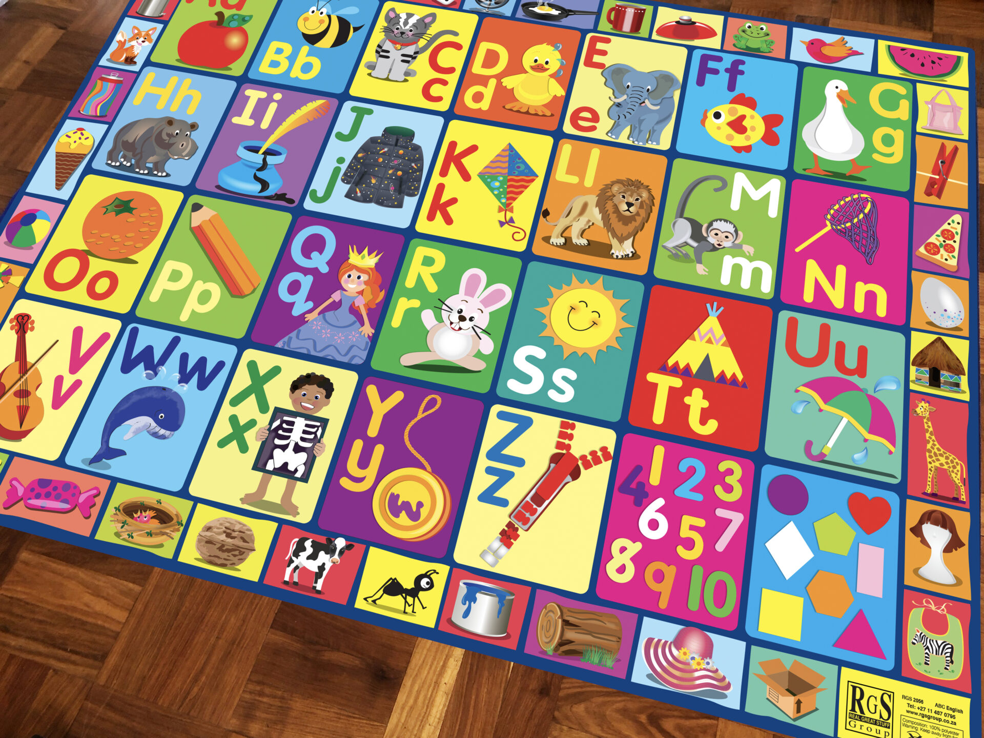 Play Mat – ABC Activity – English
