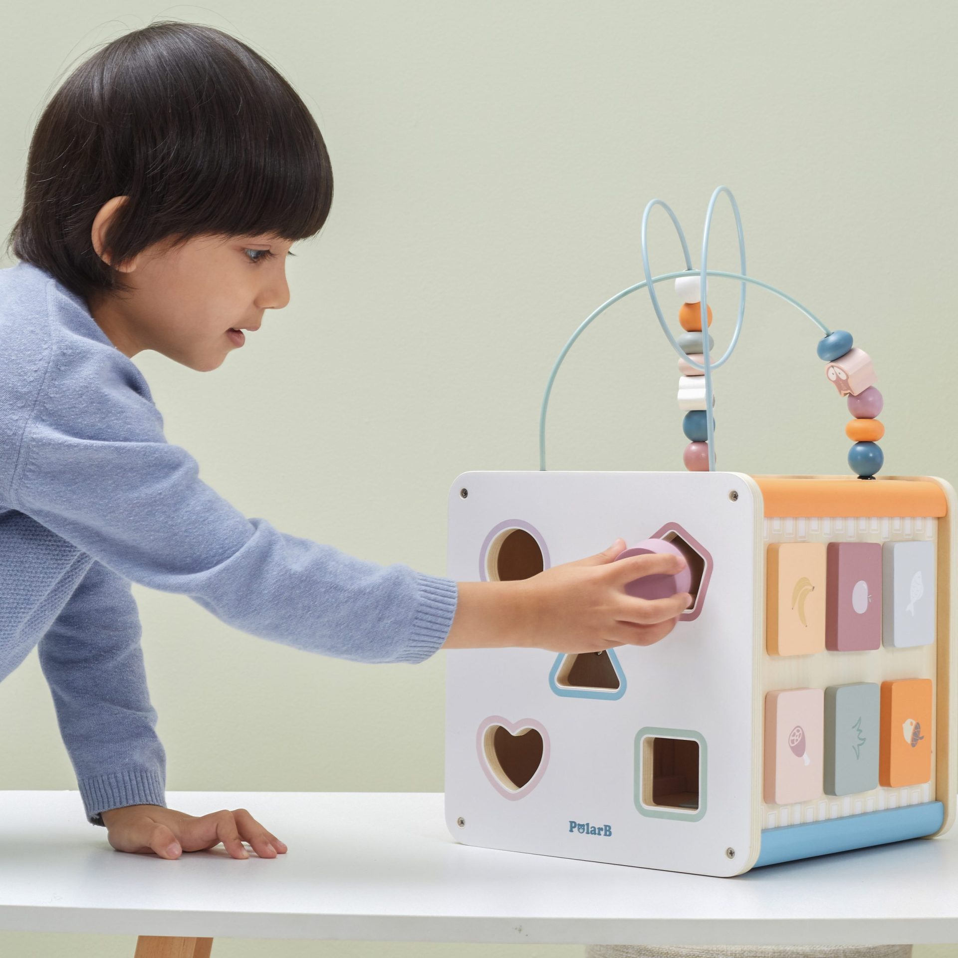 8-in-1 Activity Cube- PolarB - Image 5