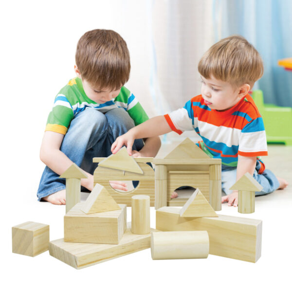 Wooden Blocks 60 pcs - Image 2