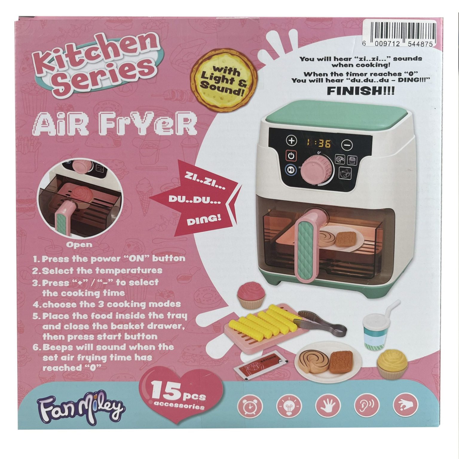 Air Fryer with Sound - Image 2