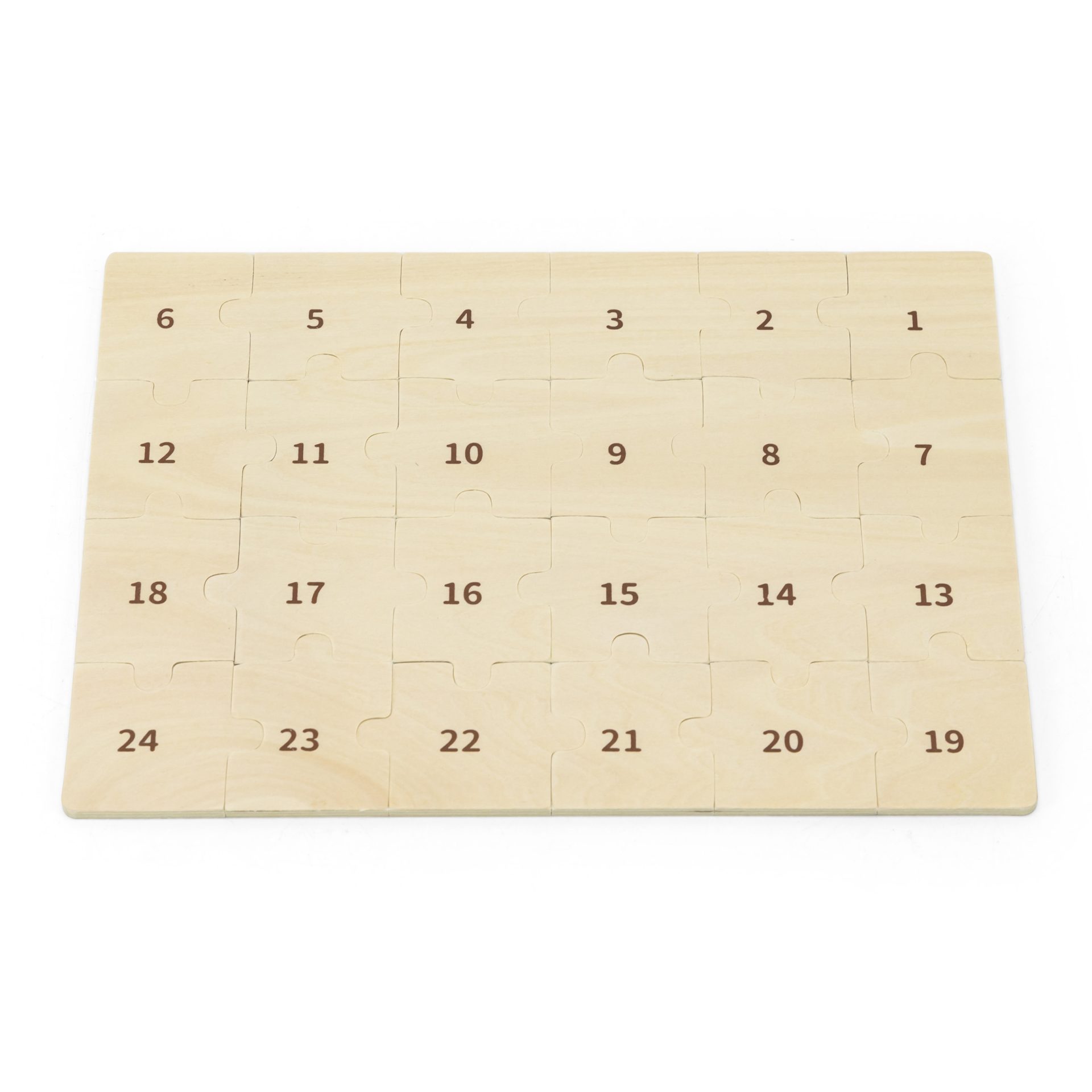 Wooden Puzzle Birthday Party 24pc - Image 4